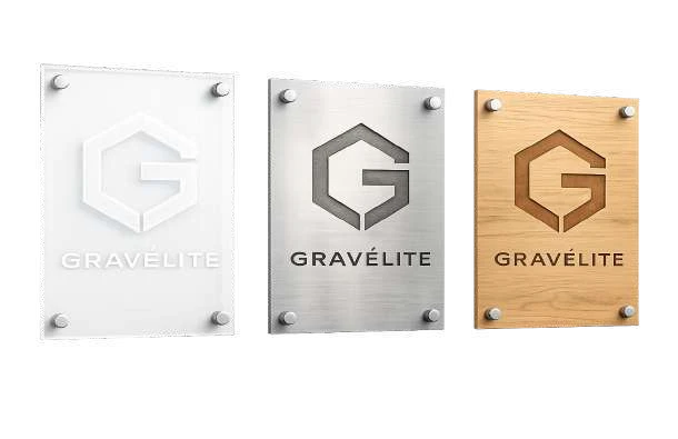 Plaque murale sur mesure