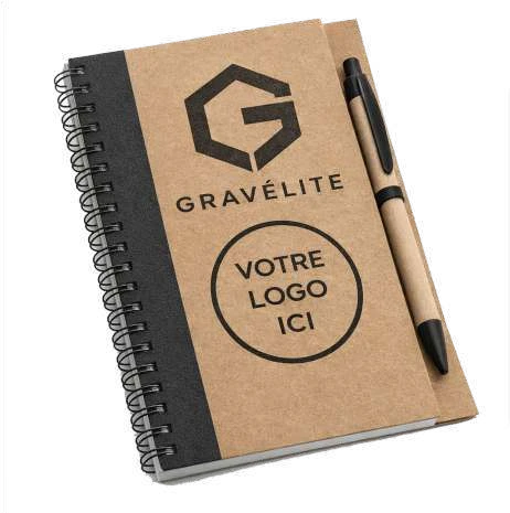 Carnet B6 kraft