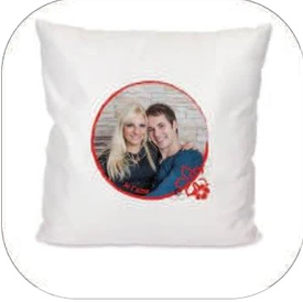 Coussin photo personnalisé
