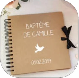 Carnet de cérémonie personnalisé